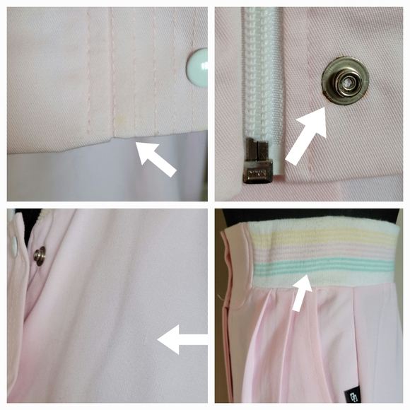 80's Vintage NWT jacket+EUC Skirt 1980's country club Set size 8 made in Canada - Picture 11 of 11